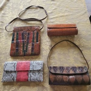 4 real crocodile bags